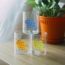 Load image into Gallery viewer, Every Floor Looks The Same - Orange Glass Cup