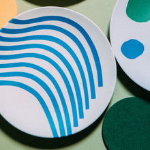 Load image into Gallery viewer, Terra Blue Wave Plate
