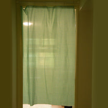 Load image into Gallery viewer, Blue-Green Tartan Tablecloth / Curtain