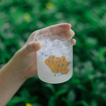 Load image into Gallery viewer, Every Floor Looks The Same - Orange Glass Cup